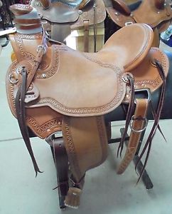 15.75" NEW MCCALL TRAIL WADE WESTERN SADDLE 1 765