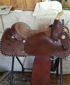 Vintage custom made Billy Cook Saddle