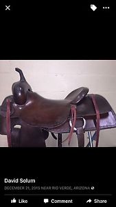 Joey Jemison Cutting Saddle