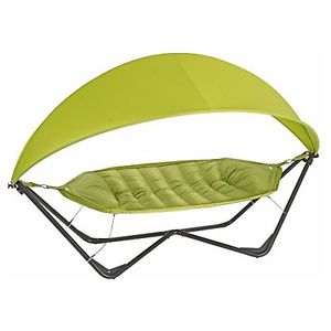 JEWE-HGR1105AG-Poolside Hammock with Shade Canopy - TrueShade Plus Portable Fre
