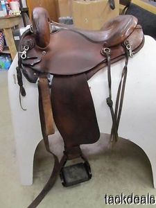 Sharon Saare Endurance Trail Saddle 14 1/2" CC Tree Used