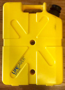 RARE YELLOW LifeSaver Jerrycan 15000 L / 3950 Gal. rugged water filter/container
