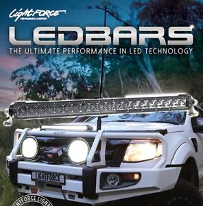Lightforce Gen 2, 20" Single Row LED 20x5w Flood Light Bar With wiring Harness C