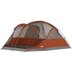 Coleman 4-Person Evanston Tent with Screened Porch Canopy 9 Ft x 7 Ft Fits Queen