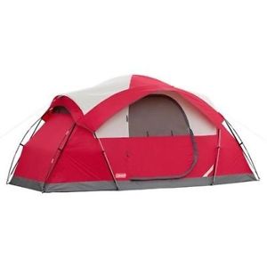 NEW! COLEMAN 8-PERSON TENT WATERPROOF WEATHERTEC INSTANT CAMPING HIKING OUTDOOR