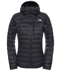North Face W MORPH DOWN HOODED JACKET TNF BLACK