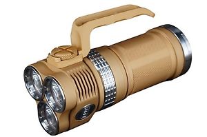 Niteye 2000 Lumens LED Flashlight, Army Grey, 5.71 x 2.60 x 2.60mm. Free Shippin