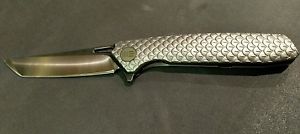WE Knife 604E Titan Flipper Framelock S35VN custom Messer