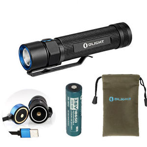 Five of Olight S2R Rechargeable Flashlights Magnetic Charging Cable 1020 lumens