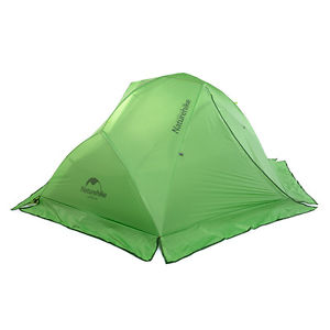 Green with skirt 2 Person Double Layers Tent Ultralight Waterproof Camping