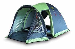 Bertoni Elba 4 Tenda da Campeggio, Verde Pisello