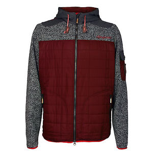 Almgwand Homme Veste coupe-vent d'hiver fonctionnelle Hehenberg rouge