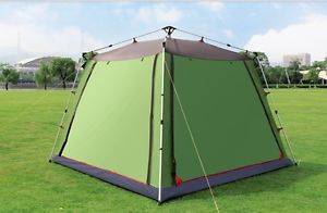 5-8 Persons POP UP Family Outdoor Waterproof Beach Camping Hiking Tent  #