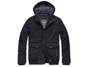 CORDON SPORT BERLIN Hommes Veste D'hiver veste BRADLEY Transition Capuche noir