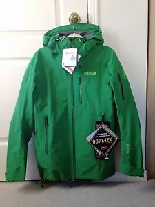 $299 Marmot Trident Small Green Bean GORE-TEX® PRO Jacket