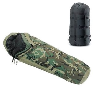 NEW IN BAG 4 Piece Modular Sleep System Goretex Bivy MSS Sleeping Bag USGI