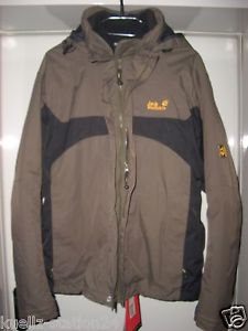 °° 1 Stück Jack Wolfskin 3in1 Jacke Serpentine Größe M / L Farbe Granite  °°