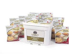 Long Term Freeze-Dried Food Dehydrated Food Storage - 120 LARGE ENTREE SERVINGS