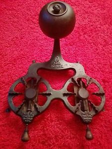 G) alter Spirituskocher, 2-Flammig, GB PATENT NORMA-2, Camping, Kochstelle