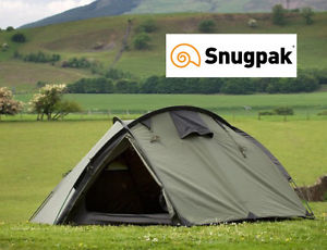 Snugpak "THE BUNKER" Lightweight, 3 Man Expedition & Base Camp Tent, Quick Pitch