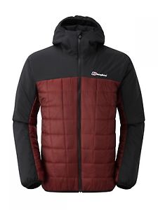 BERGHAUS REVERSA SYN IN JKT AM JET BLACK/RED DAHLIA