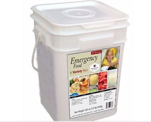 2 Buckets Of Wise Company Emergency Food Variety Pack, Outdoor Camping Food New