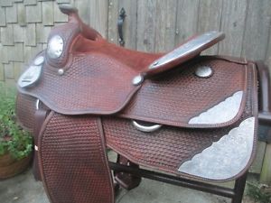 USED Densley Custom Tack Show Saddle