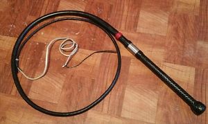 6.5' 16 Plait Custom "Snake-Eyes" Target Bullwhip
