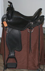 Jays Trail Lite Endurance Show Gaited Saddle, EZ Ride Stirrups, 26 lbs.