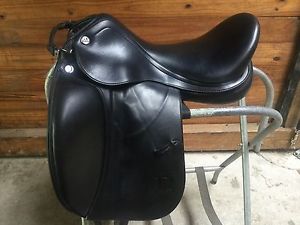 Prestige X-D1 Zero Dressage Saddle 18" W