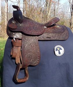 CIRCLE Y 16.5" REBEL BRAND WESTERN SADDLE 0413