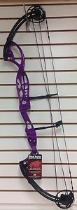 NEW PSE 2017 XPRESSION 50-60# IMPERIAL PURPLE TARGET BOW 26-31.5" DRAW