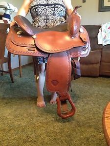 Tex-Flex By Tex Tan 17 Inch Trail Saddle