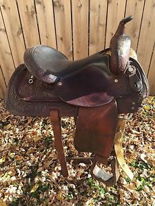 Circle Y Park and Trail Saddle 16" Seat