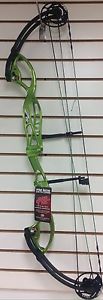 NEW PSE 2017 XPRESSION 50-60# ELECTRIC LIME TARGET BOW 26-31.5" DRAW