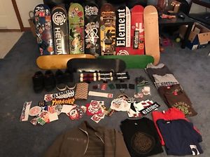 Skateboard Lot Free Shipping! Element DC Adio Reds Bones Globe Motivated Seller!