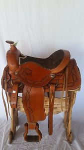 15" Montura Texana - Texana Saddle - Horse Saddle #27710