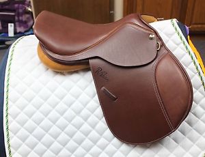NEW Rodrigo Pessoa Pony Saddle w/Short Flap - 15" Medium Tree