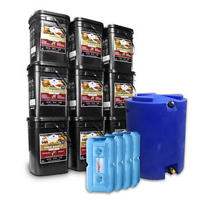 Deluxe Food & Water Storage Package