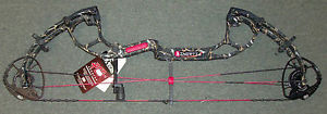 NEW 2016 PSE Inertia Compound Bow RH 54-70#  Skullworks 2 Camo 348 FPS