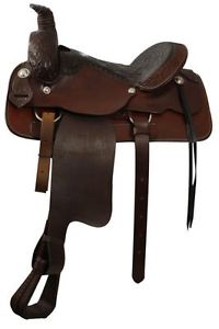 Roping Style Saddle Made by Circle S Saddlery 16", 17",18"