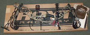 2016 Hoyt Powermax Compound Bow Package L/H 60-70 Lbs New!