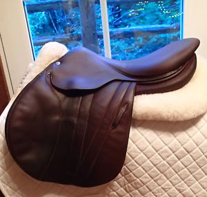 17.5" Butet Premium Saddle - Full Calfskin - 2012 - P Seat - 1.75 Flaps - 4.5"