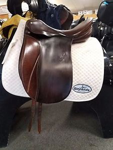 Used Passier Grand Gilbert Dressage Saddle - Size: 17.5" - Brown