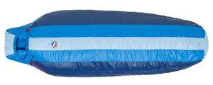 Big Agnes Lost Ranger 15 650 Downtek - Blue Stripe - Wide Long Left