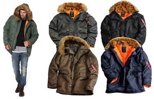 Alpha Industries Veste N3B VF 59 / plusieurs couleurs / S M L XL XXL 3XL / NEUF