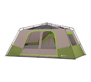 11 Person 3 Room 14x14 Cabin Large Family Tent Private Room Outdoor Camping