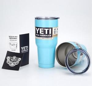 25PC Yeti Rambler 30oz Green Stainless Steel Tumbler Insulated Coffice Mug Cup +