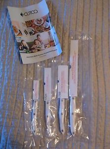 NEW Pearl/White 4 CUTCO 1721 1720 1723 1768 Sealed Knives - Free Shipping WoW