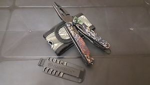 NEW 2013/14 RARE Cabela's Realtree 3D Camo Leatherman Charge TTi w/ MINT Sheath